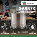 Garnek gastronomiczny 28cm 17L stal nierdzewna KINGHOFF KH-1961