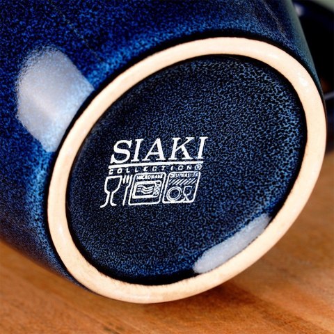 Kubek ceramiczny do kawy herbaty granatowy 350 ml SIAKI COLLECTION 139709