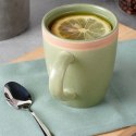Kubek ceramiczny do kawy herbaty zielony mat ARTHENA GREEN 380 ml NAVA 10-141-066