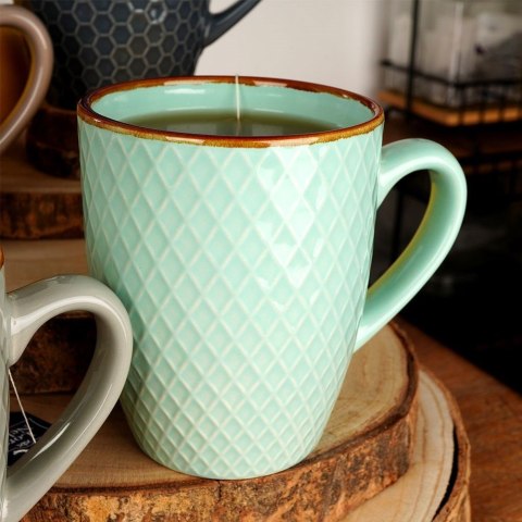 Kubki ceramiczne do kawy herbaty 270 ml zestaw kubków 4 sztuki SIAKI COLLECTION 139117