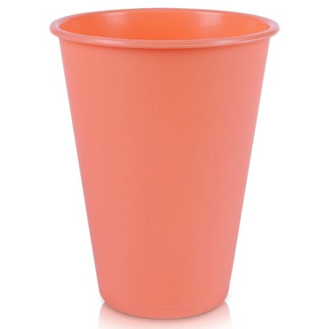 Kubki plastikowe wielorazowe 400 ml zestaw kubków 6 sztuk EXCELLENT HOUSEWARE 139339