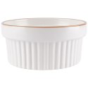 Miseczki do zapiekania kokilki porcelanowe do sosów piekarnika białe 11cm 275ml 2-ele EXCELLENT HOUSEWARE 259232