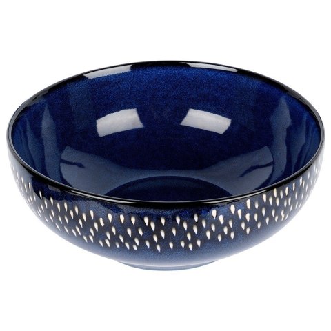 Miska sałatkowa do sałatki ceramiczna granatowa 25cm 2.8L SIAKI COLLECTION 139713