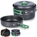 Naczynia turystyczne kempingowe zestaw naczyń turystycznych 500/900ml 2-ele REDCLIFFS 229142