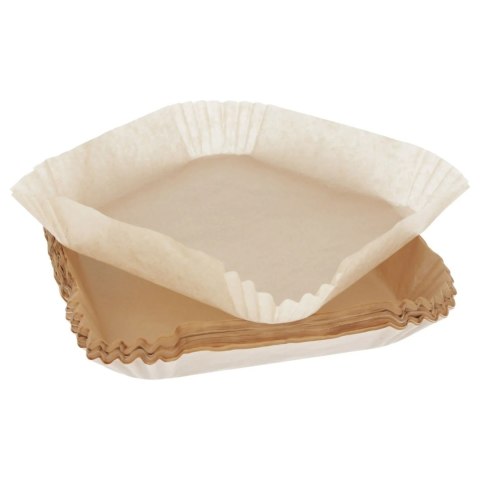 Papier do pieczenia wkład foremka do air fryer frytkownicy 20x23cm 100 sztuk BRUNBESTE BB-3466