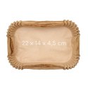 Papier do pieczenia wkład foremka do air fryer frytkownicy 22x14cm 100 sztuk BRUNBESTE BB-3761