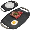 Płyta do grillowania pieczenia smażenia granitowa FUNTZIO 48x29cm NAVA 10-144-004