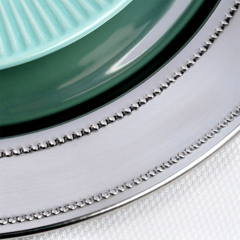 Podtalerz dekoracyjny stalowy srebrny HOME STYLING COLLECTION 153411