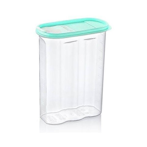 Pojemnik na produkty sypkie suche makaron z dozownikiem miarka 2.4L HOBBY LIFE 123703
