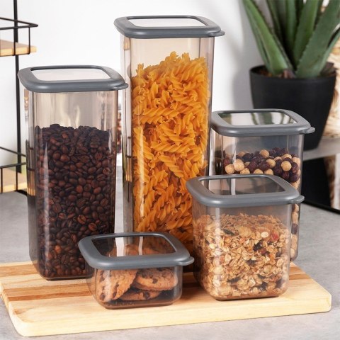 Pojemnik na produkty sypkie suche płatki śniadaniowe z pokrywką 800 ml EXCELLENT HOUSEWARE 229173