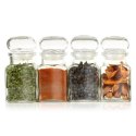 Pojemnik na przyprawy szklany 150ml słoik słoiczek organizer ORION 150248