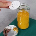 Pojemnik na przyprawy z sitkiem szklany 80ml słoik słoiczek organizer ORION 153611