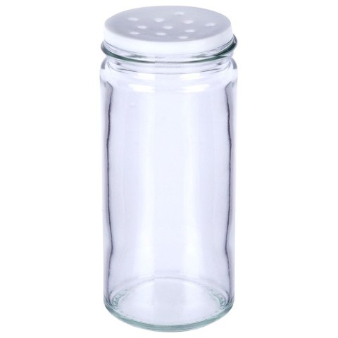 Pojemnik na przyprawy z sitkiem szklany 80ml słoik słoiczek organizer ORION 153612