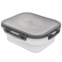 Pojemnik na żywność składany silikonowy z pokrywką i uszczelką KEMP 1L ORION 127159