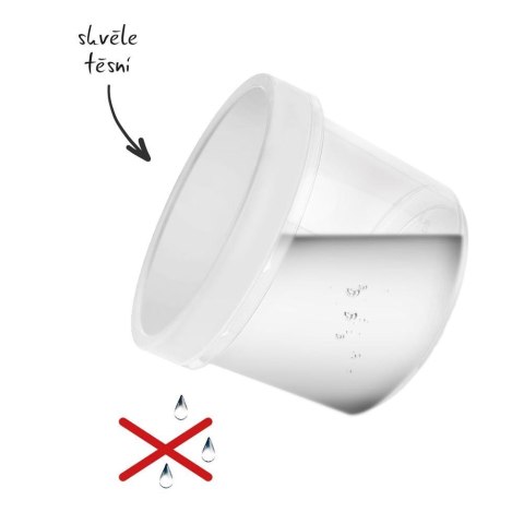 Pojemnik na żywność zupę sos sosy z uszczelką zakręcany 500 ml HOBBY LIFE 127124