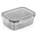 Pojemnik stalowy na żywność z pokrywką i uszczelką 500 ml EXCELLENT HOUSEWARE 229212