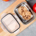 Pojemnik stalowy na żywność z pokrywką i uszczelką 500 ml EXCELLENT HOUSEWARE 229212