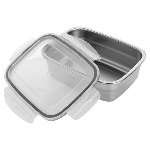 Pojemnik stalowy na żywność z pokrywką i uszczelką 500 ml EXCELLENT HOUSEWARE 229212