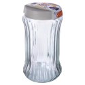 Pojemnik szklany na produkty suche sypkie płatki makaron sól 1.6L EXCELLENT HOUSEWARE 259386