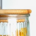 Pojemnik szklany na produkty sypkie suche z pokrywką i uszczelką 1.3L EXCELLENT HOUSEWARE 229122