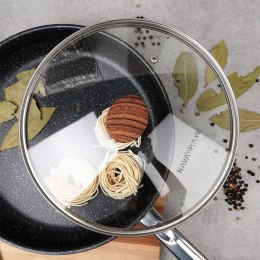 Pokrywka szklana uniwersalna do garnka patelni NATURE 26cm NAVA 10-144-153