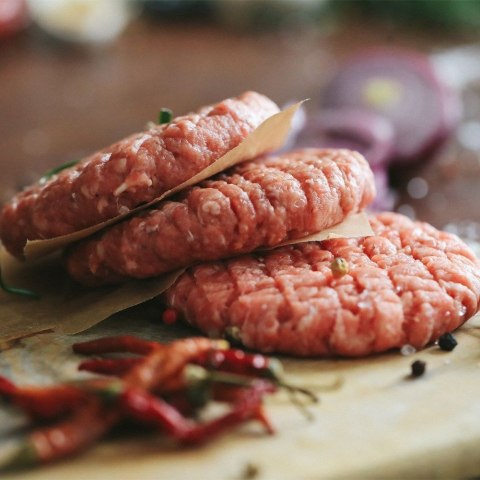 Prasa praska forma do burgerów hamburgerów mięs kotletów 12cm VAGGAN 121103