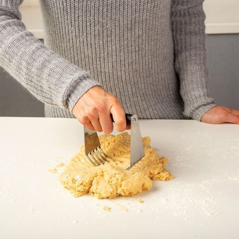 Rozdrabniacz do ciasta kruchego stalowy ACER 10 cm NAVA 10-111-098