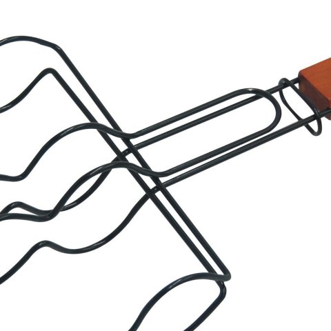 Ruszt kratka do grilla grillowania kiełbas ryb mięsa warzyw 50x19cm VAGGAN 111138