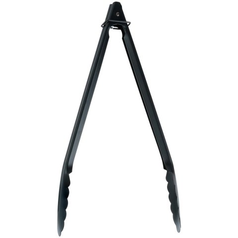 Szczypce kuchenne stalowe czarne 31cm EXCELLENT HOUSEWARE 259716