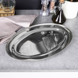 Taca do serwowania metalowa owalna 39x26cm EXCELLENT HOUSEWARE 139387
