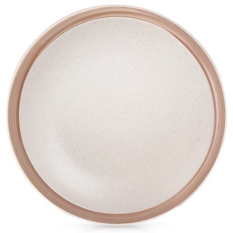 Talerz deserowy ceramiczny beżowy ARTHENA BEIGE 20.5cm NAVA 10-141-081
