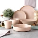 Talerz deserowy ceramiczny beżowy SOHO 20.5cm NAVA 10-099-272