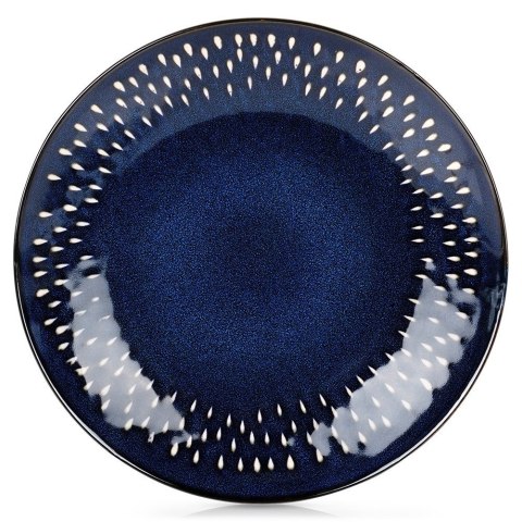 Talerz deserowy ceramiczny granatowy 22cm SIAKI COLLECTION 139707