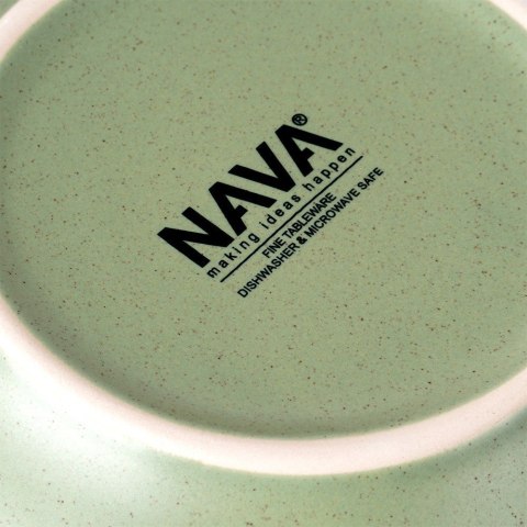 Talerz deserowy ceramiczny zielony ARTHENA GREEN 21cm NAVA 10-141-061