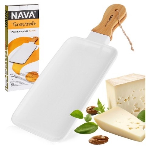 Talerz do serwowania porcelanowy TERRESTRIAL 40.5cm NAVA 10-263-029