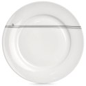 Talerz obiadowy płytki porcelanowy biały SERCE 27cm ORION 128475