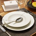 Talerz obiadowy płytki porcelanowy biały SERCE 27cm ORION 128475