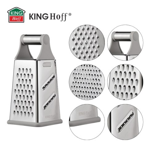 Tarka do warzyw, 4-stronna, stal nierdzewna, KINGHOFF KH-1992