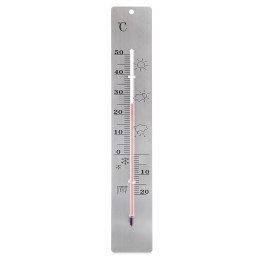 Termometr uniwersalny stalowy wewnętrzny zewnętrzny 28cm ORION 152870