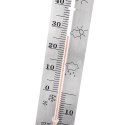 Termometr uniwersalny stalowy wewnętrzny zewnętrzny 28cm ORION 152870