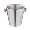 Wiaderko do lodu, podwójne ścianki, stal nierdzewna, 22x22 cm, KINGHOFF KH-1891