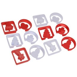 Wykrawacze do ciastek Boże Narodzenie 7 cm 12 ele. LA CUCINA 121114