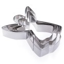 Wykrawacze do ciastek stalowe anioł 12 cm 3 szt. LA CUCINA 121111-A
