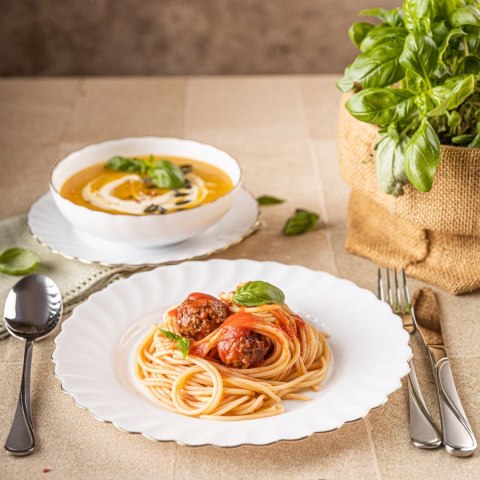 Zastawa stołowa Serwis Komplet talerzy 18 ele. na 6 osób KINGHOFF KH-1921