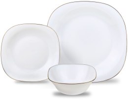 Zastawa stołowa Serwis Komplet talerzy 18 ele. na 6 osób KINGHOFF KH-1923