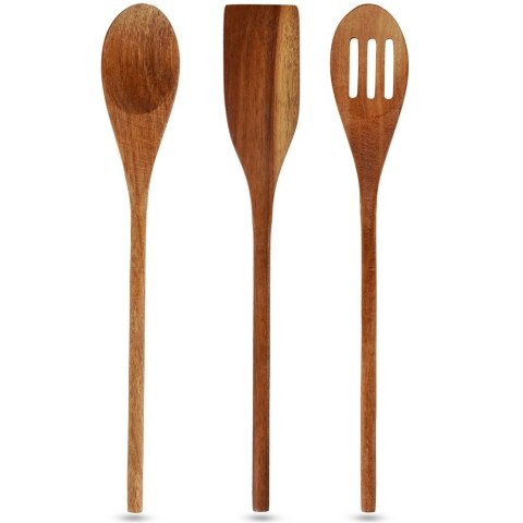 Zestaw przyborów kuchennych przybory kuchenne drewniany 3-ele EXCELLENT HOUSEWARE 259191
