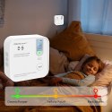 Czujnik tlenku węgla z baterią | alarm 85dB | LED