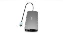 Stacja dokująca USB-C Metal Nano 3x Display Dock 2x HDMI 1x USB-C video Power Delivery 140W