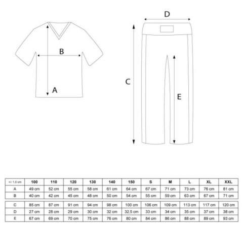 Strój do pointfightingu TOP TEN "Star Edition" czarno-czerwony (WAKO APPROVED new)