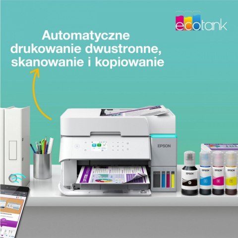 Urządzenie wielofunkcyjne L6376 ITS białe A4/35ppm/W(LAN)/ADF2Scopy/100k